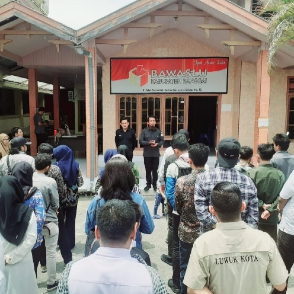 Bawaslu Banggai Gelar Apel Patroli Kawal Hak Pilih