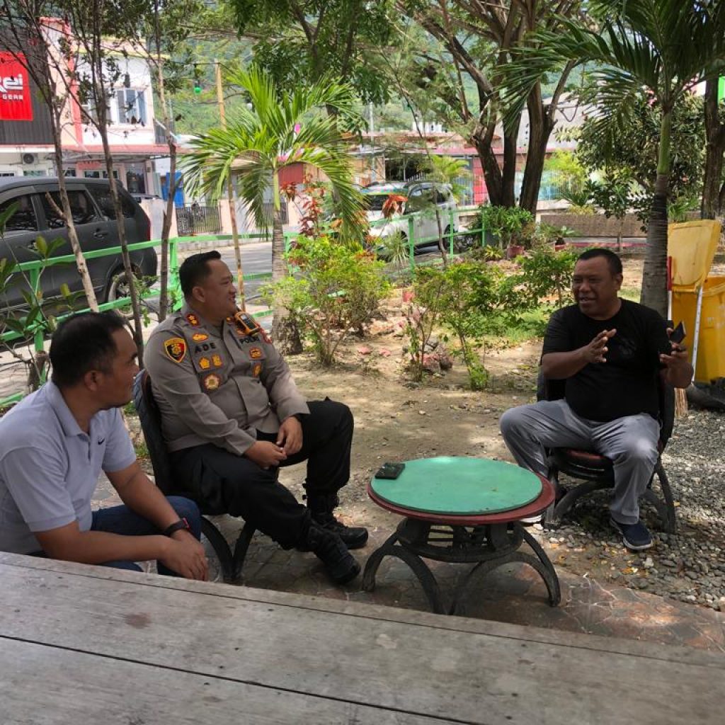 Bentuk Sinegitas  Kapolres Banggai  Sambangi  Markas LSM GAM Luwuk