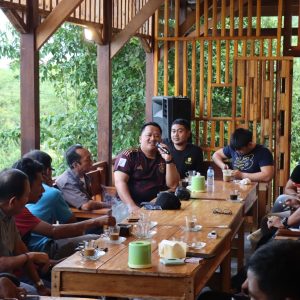 Pesan Kapolres Banggai Saat Ngopi Bareng Bersama Wartawan