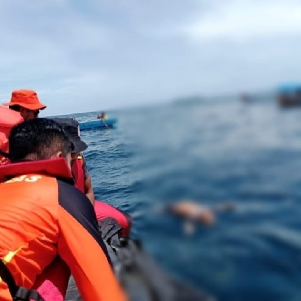 Tim SAR Gabungan  Temukan  Bocah Yang Terjatuh Ke Laut Meninggal Dunia