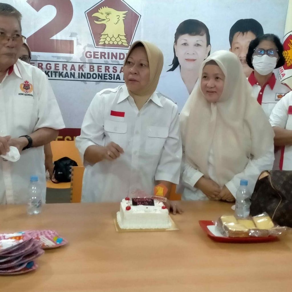 HUT Gerindra Ke 15 Kabupaten Banggai di Gelar Secara Sederhana