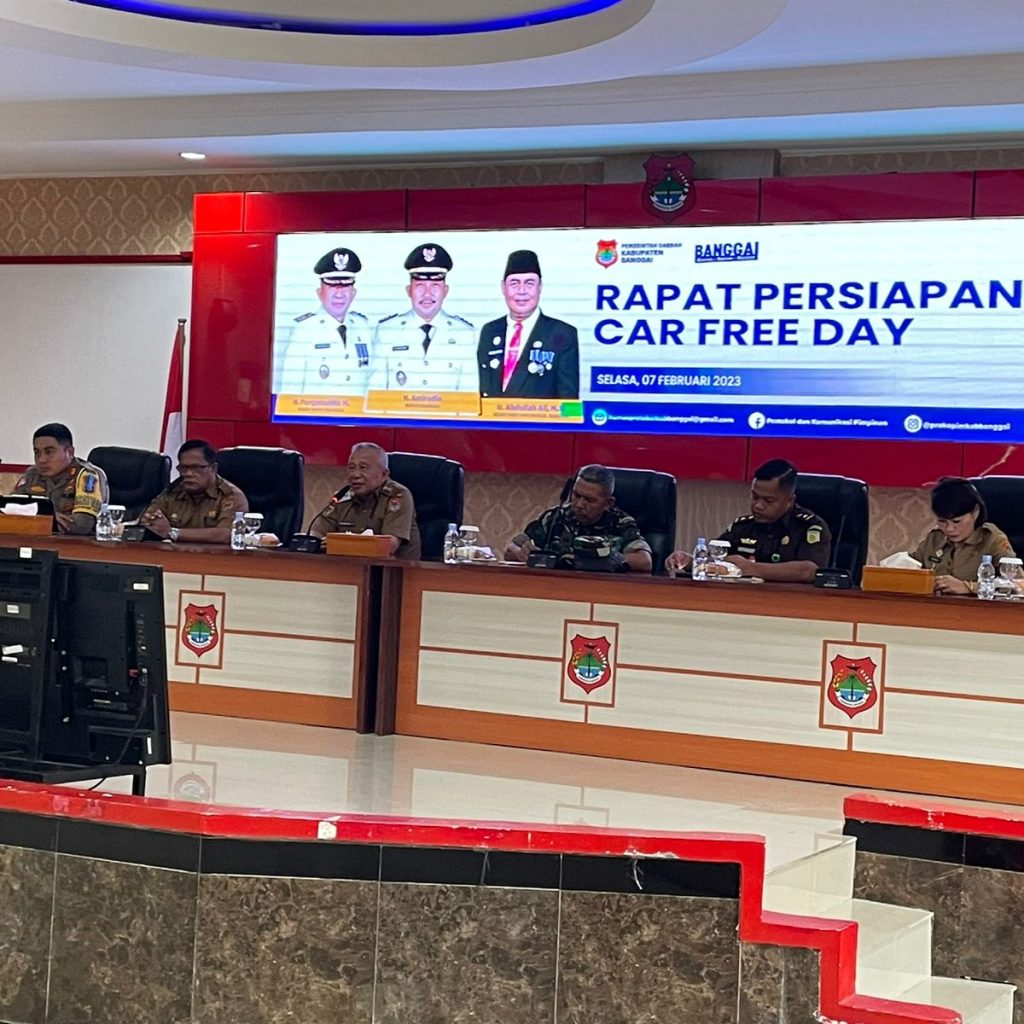 Rakor Car Free Day  Segera di Berlakukan di Kota Luwuk
