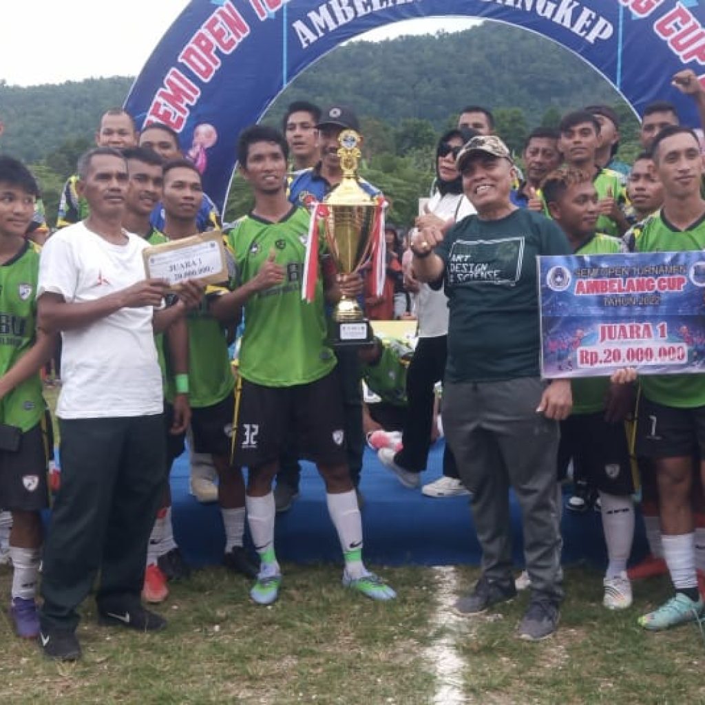 SPBU Kompak Fc Kecamatan Liang Winner Kalahkan Busowa Kautu Fc, Score 2:1