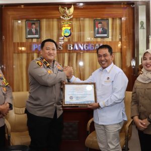Polres Banggai Zona Hijau, Ombusdman RI Langsung Berikan Penghargaan Dengan Nilai 95,69