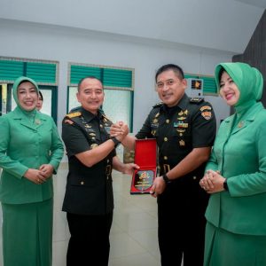 Danrem 132/TDL Pimpin Sertijab Dandim 1308/Luwuk Banggai.