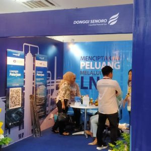 DSLNG Ramaikan Job Fair Banggai 2023