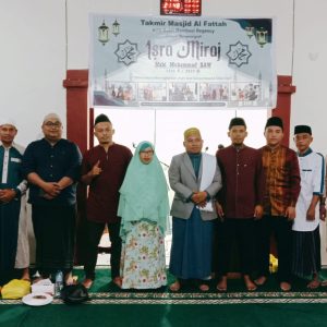 Peringatan Isra Mi,raj Digelar di Mesjid Al Fattah  BTN Bukit Mambual