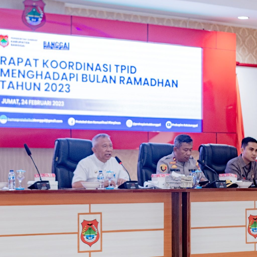 Wabup Banggai Pimpin Rakor Persiapan Menghadapi Bulan Suci RamadhanTahun 2023, Berikut Rekomendasi Hasil Rakor !