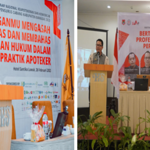 Bupati Banggai Membuka Seminar Nasional Apoteker dan Konfercab IAI