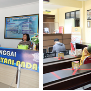 Pastikan Pelayanan Publik Polres Banggai Berjalan Baik, Kapolres Banggai  Langsung Inpeksi Mendadak