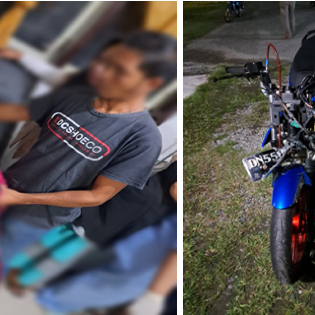 Laka Lantas Di Kintom Pejalan Kaki Ditabrak Sepeda Motor Saat Menyeberang dan Meninggal Dunia Di Puskesmas