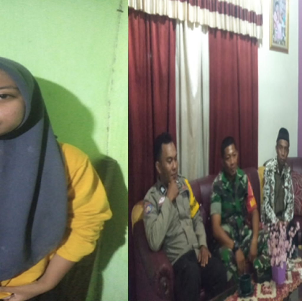 Gadis Remaja  Kelas Dua MTS Nambo  Yang Dikabarkan Hilang  3 Hari Telah Kembali