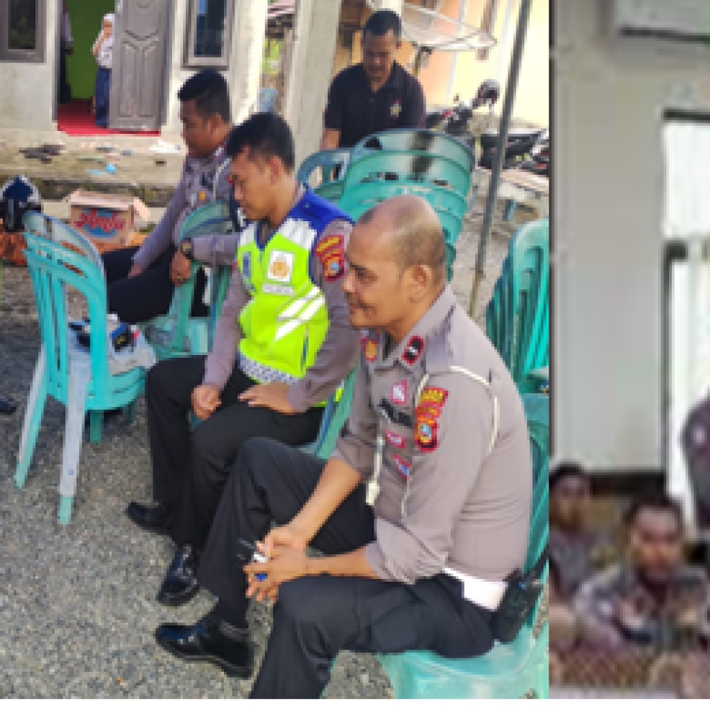 Bentuk Kepedulian Satlantas Polres Banggai , Dampingi Jasa Raharja Survey  Korban Laka Lantas Toili