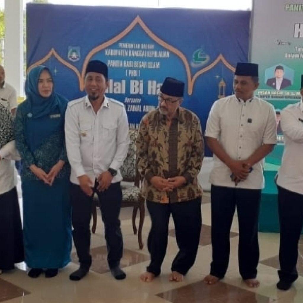 Pemda Bangkep Gelar Halal Bi Halal Hari Raya Idul Fitri 1444 H.2023 M