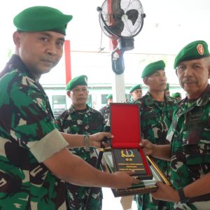 Pelepasan Purna Tugas dan Kopraport Kenaikan Pangkat Anggota Kodim Dipimpin Langsung Dandim 1308/LB