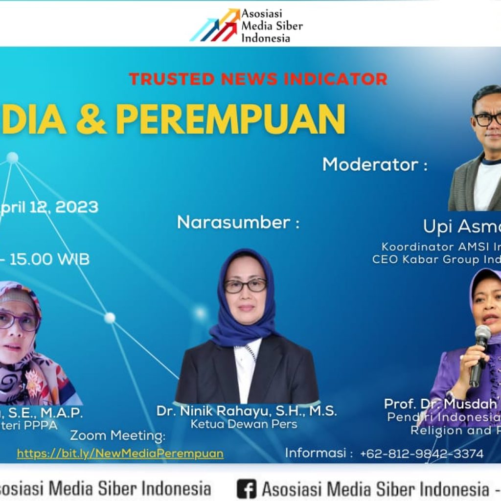 Seri Kedua Workshop Trusted News Indicator AMSI Bertema New Media & Perempuan