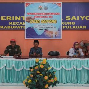 Jelang Hari Raya&nbsp; Idul Fitri, Pemdes&nbsp; Saiyong&nbsp; Salurkan BLT-DD Tahap 1