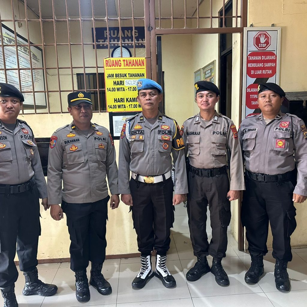 Polres Banggai Perketat Pengaman Rutan Terkait Meningkatnya Pengunjung Tahanan Jelang Lebaran