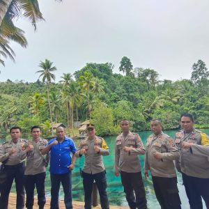 Polsek Bulagi Bersama Pokdarwis Laksanakan Pengamanan Objek Wisata Selama Libur Lebaran 2023