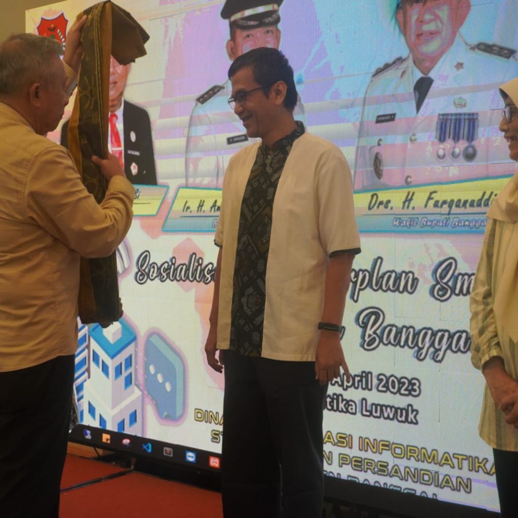 Pemda Banggai Respon Baik  Atas Sosialisasi Master Smart City