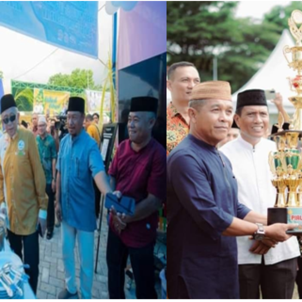 Puluhan Ribu Ketupat dan Hidangan Khas Lebararn Tersaji Pada Gelar Halal Bi Halal Pemda Banggai