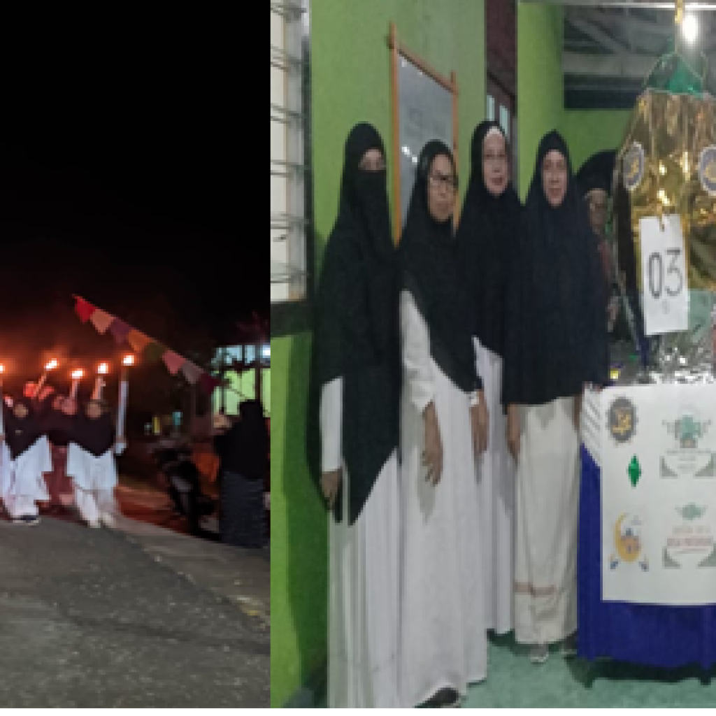 Masyarakat Patukuki Peling Tengah, Pawai Obor Takbiran Berjalan Kaki