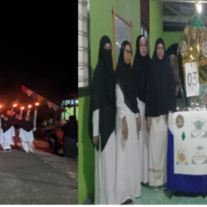 Masyarakat Patukuki Peling Tengah, Pawai Obor Takbiran Berjalan Kaki