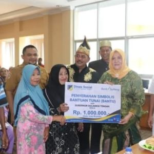 Launching Penyerahan Bantuan Tunai  Tahap 1 Provinsi Sulteng Tahun 2023