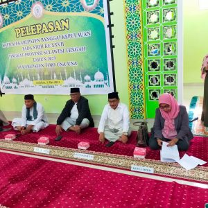 Pemda Bangkep  Lepas 18 Kafilah STQH Menuju Kabupaten Tojo Una Una