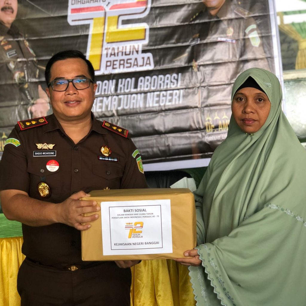 Kejari Banggai Gelar Peringatan Persaja Ke 72