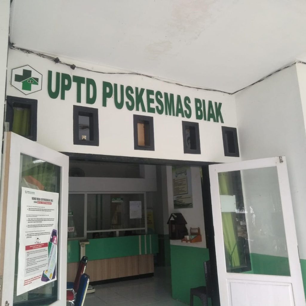 Miris  Puskesmas Biak Tidak Memiliki Akses Jalan Umum
