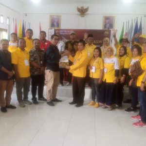 Golkar Pendaftar Keempat Belas Caleg Di KPUD Bangkep