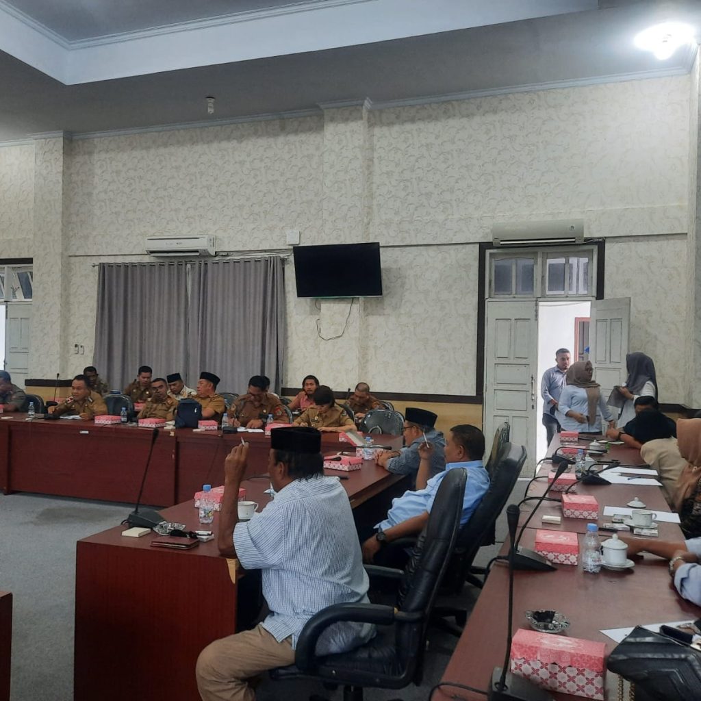 DPRD Banggai Gelar Hearing Untuk Membahas Relokasi Pasar Simpong