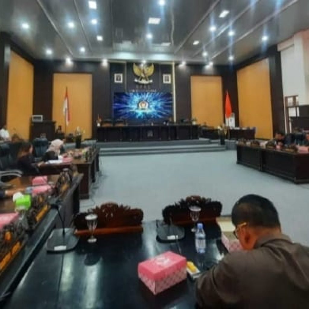 DPRD  Banggai Gelar Paripurna Pokir Dan Berbagai Macam Usulan Muncul