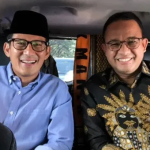 Anies Baswedan (kanan) dan Sandiaga Uno beberapa waktu lalu.