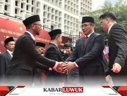 Ketua KPU Lantik 240 Anggota Komisi Pemilihan Umum 48 kabupaten/kota