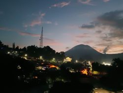 Pemerintah Kota Tomohon Mengimbau Warga untuk Waspada Erupsi Gunung Lokon