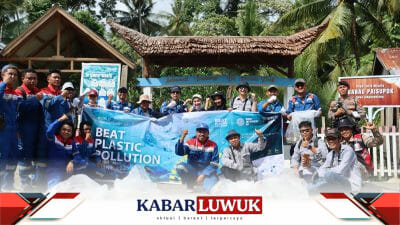 Peringati Hari Lingkungan Hidup Sedunia, DSLNG Bersihkan Sampah Plastik Hingga ke Paisupok