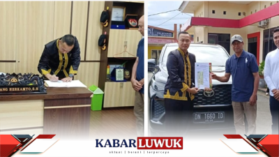 Polres Bangkep Memperoleh Amunisi Kendaraan Baru