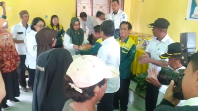 Pemerintah Desa Bonganan Berterima Kasih Atas Bantuan Sosial Pangan Untuk Menekan Inflasi dan Kemiskinan
