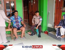 Pelayanan Kesehatan Home Visit : Polres Banggai Peringati Hari Bhayangkara ke-77 untuk Personel Sakit Kronis
