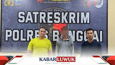 Pria Pelaku Penikaman Ditangkap Oleh Satreskrim Polres Banggai
