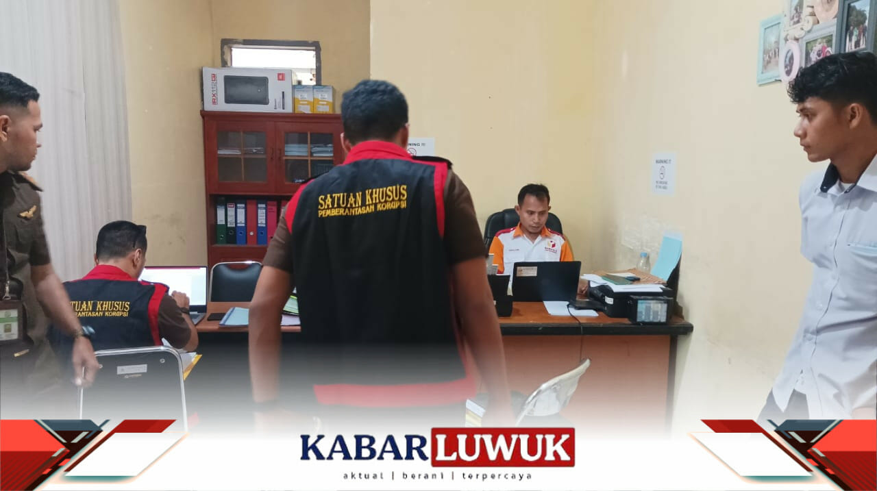 Kantor Bawaslu Morowali Digeledah Penyidik Kejati Sulteng