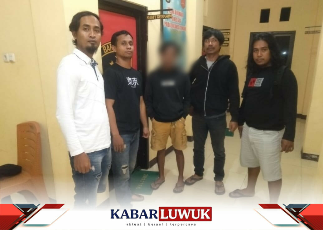 Unit Opsnal Polsek Biromaru Menangkap Pelaku Penganiayaan di Kalukubula