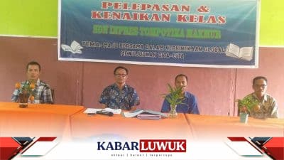 SDN Inpres Tompotika Makmur Merayakan Pelepasan dan Kenaikan Kelas Dengan Kegiatan Unik