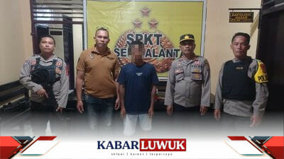 Cium Bidan Tiga Kali, Warga Kiloma Balantak Ditangkap Polisi