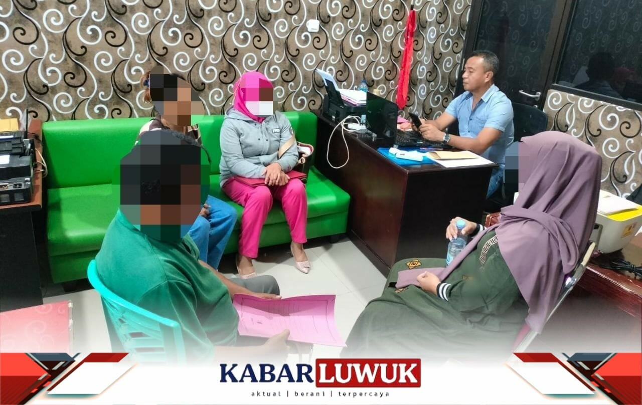 Perkelahian Masalah Anak, Dua Mama Muda Baku Maaf Depan Polisi