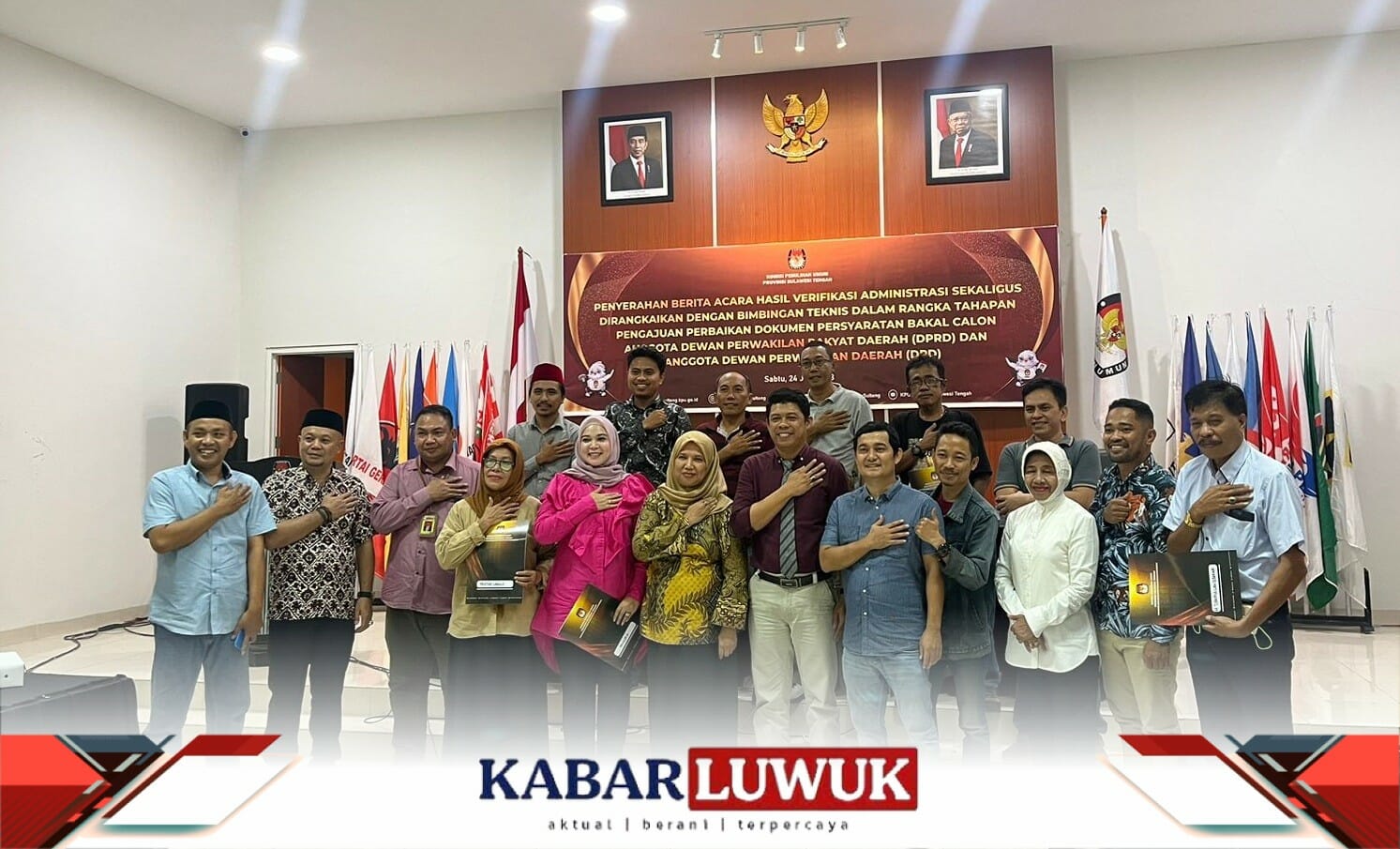 Sejumlah Calon DPD RI Asal Banggai Belum Memenuhi Syarat KPU, Siapa Saja?
