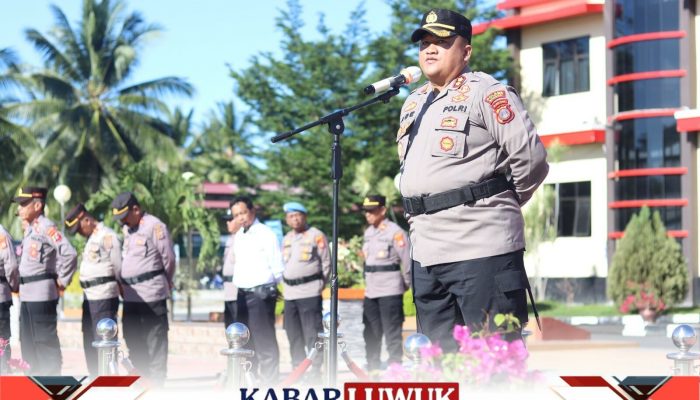 Kapolres Banggai Menginspirasi Anggotanya Menuju Kepatuhan dan Kesolidan