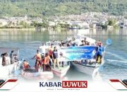 Aksi Bersih Sampah Teluk Lalong Peringatan Hari Pelaut Sedunia di Luwuk